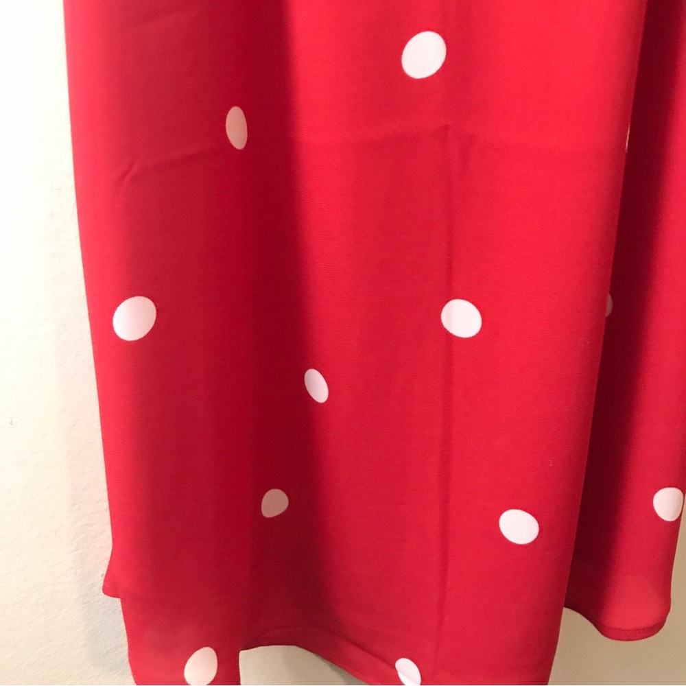 Ann Taylor Loft ATL NeW Polka dot tank. S - Picture 5 of 7
